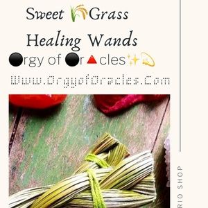 SWEET GRASS HEALTH RITUAL WANDS